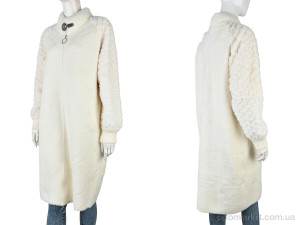 Пальто жіночі 6171 l.beige Edel бежевий  оптом от Optomarket