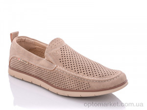 Купить Туфлі чоловічі 61713-5 DaFuYuan бежевий