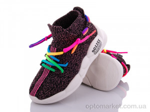 Купить Кросівки дитячі 618-2А серый Совенок рожевий