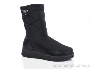 Купить Дутики жіночі 620 Minghong чорний