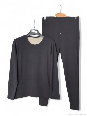 Купить Термобілизна чоловічі 6205 black ALE чорний