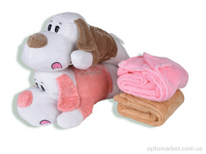 Купить Пледи дитячі 6208 (12119) собака іграшка (60х30) -плед 120x160 mix Colorful Home мікс