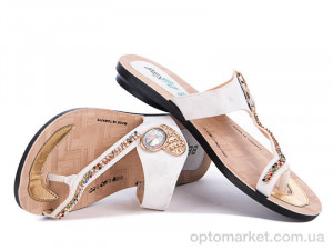 Купить Шльопанці жіночі 6211 белый Selena