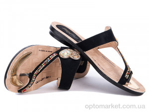 Купить Шльопанці жіночі 6211 черный Selena