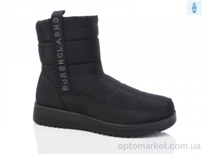 Купить Дутики жіночі 621 Minghong чорний