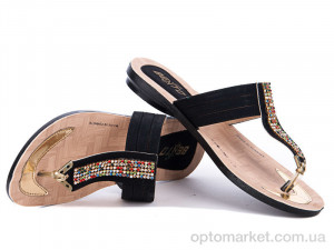 Купить Шльопанці жіночі 6242 черный Selena