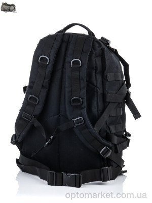 Рюкзак чоловічі 625 black Superbag чорний  оптом от Optomarket