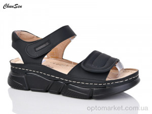 Купить Босоніжки жіночі 6380-1 Chunsen чорний