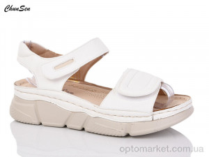 Купить Босоніжки жіночі 6380-3 Chunsen білий