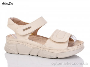 Купить Босоніжки жіночі 6380-7 Chunsen бежевий