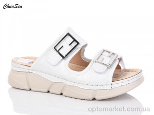 Купить Шльопанці жіночі 6383-3 Chunsen білий