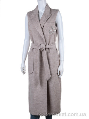Купить Жилетка женские 6428 beige Minya бежевый