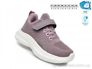 Кросівки дитячі 65013F Флип фіолетовий  оптом от Optomarket