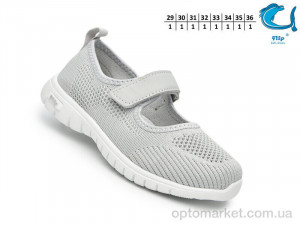 Туфлі дитячі 65020C Флип сірий  оптом от Optomarket