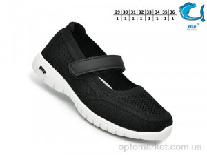 Туфлі дитячі 65021B Флип чорний  оптом от Optomarket