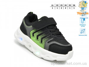 Кросівки дитячі 65045A LED TOM.M чорний  оптом от Optomarket