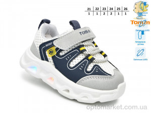 Кросівки дитячі 65046K LED TOM.M сірий  оптом от Optomarket