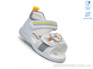 Купить Сандалі дитячі 65050G LED Флип сірий