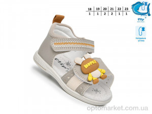 Сандалі дитячі 65051H Флип сірий оптом от Optomarket