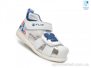 Купить Сандалі дитячі 65052A Флип білий