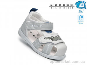 Сандалі дитячі 65053C Флип сірий оптом от Optomarket