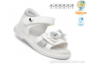 Босоніжки дитячі 65077A TOM.M білий оптом от Optomarket
