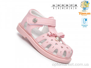 Босоніжки дитячі 65078B TOM.M рожевий оптом от Optomarket