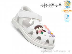 Босоніжки дитячі 65079A TOM.M білий оптом от Optomarket