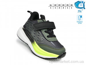 Кросівки дитячі 65083C Флип зелений  оптом от Optomarket