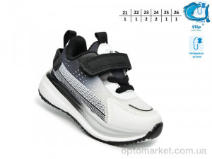 Кросівки дитячі 65084A Флип чорний  оптом от Optomarket