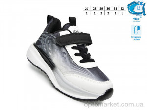 Кросівки дитячі 65086A Флип сірий  оптом от Optomarket