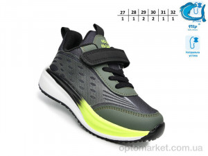 Кросівки дитячі 65086C Флип зелений оптом от Optomarket