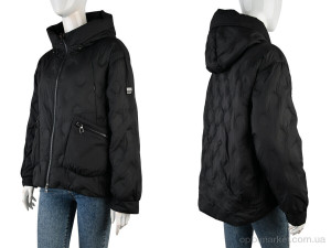 Куртка жіночі 6539-1 black FineBabyCat чорний  оптом от Optomarket