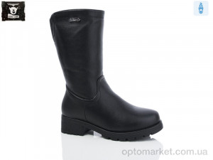 Купить Чоботи жіночі 659-2 Steel Land чорний
