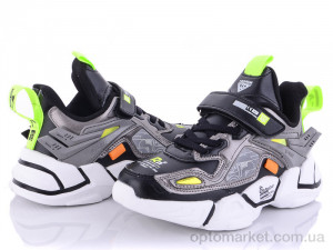 Купить Кросівки дитячі 66011 green Kokee чорний