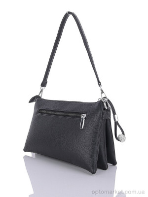 Сумка женская 66027 black (16x26x9) Deliluna чорний  оптом от Optomarket