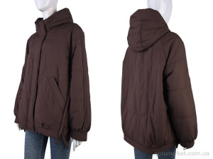 Куртка жіночі 6605-655 coffee MeTioTik коричневий  оптом от Optomarket
