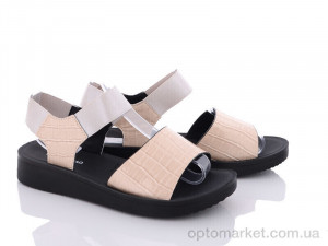 Купить Босоніжки жіночі 6606-2 YAQINIAO бежевий