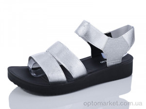 Купить Босоніжки жіночі 6607-3 YAQINIAO срібний