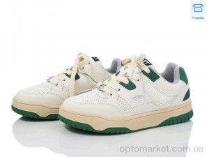 Купить Кросівки дитячі 662 біло-зелений КалориЯ білий