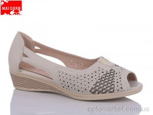 Купить Босоніжки жіночі 6625-1 Maiguan бежевий