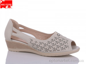 Купить Босоніжки жіночі 6631-1 Maiguan бежевий