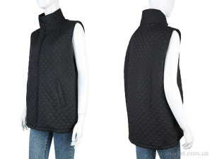 Жилетка жіночі 6632 (11992) black GXY чорний оптом от Optomarket