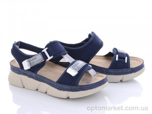 Купить Босоніжки жіночі 6707 blue LuDaoWangZi синій