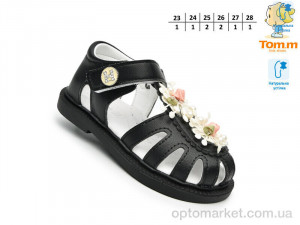 Босоніжки дитячі 68016C TOM.M чорний оптом от Optomarket