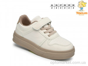 Кросівки дитячі 68023D TOM.M бежевий оптом от Optomarket