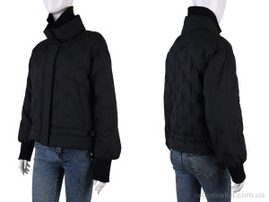 Куртка жіночі 682-1 black FineBabyCat чорний  оптом от Optomarket