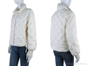 Куртка жіночі 682-6 milk FineBabyCat бежевий  оптом от Optomarket