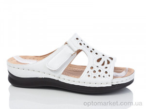 Купить Шльопанці жіночі 683-2 Leguzaza білий