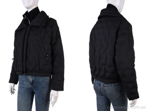 Куртка жіночі 692-1 black FineBabyCat чорний  оптом от Optomarket